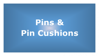 Pins & Pin Cushions